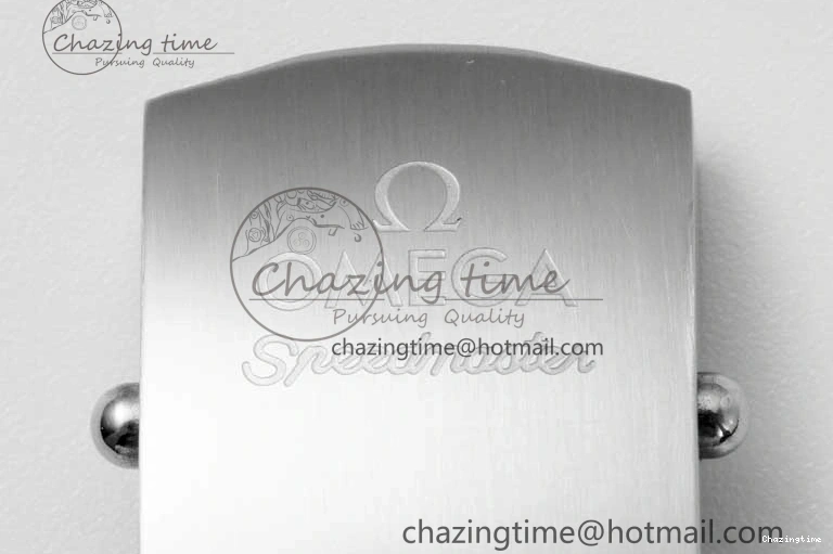 0405 UrbanChic Speedmaster Racing Master SS HKF Best Edition Blue Black Dial on SS Bracelet A 7808